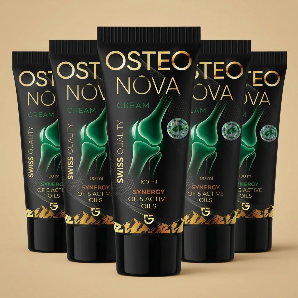 5 tuubia Osteonova Cream 100 ml